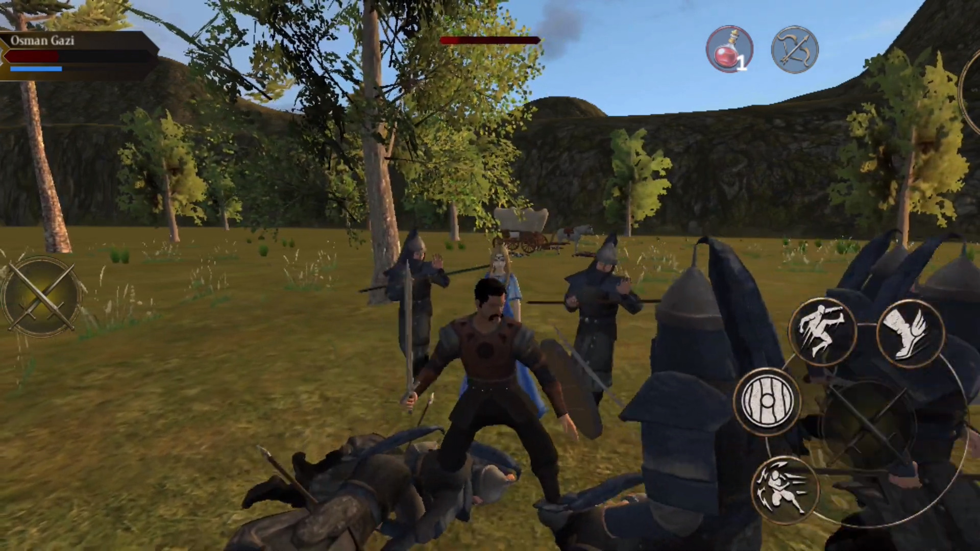 Gameplay of the Osman Gazi for Android phone or tablet.