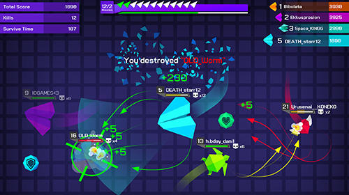 Gameplay of the Sky royale.io: Sky battle royale for Android phone or tablet.
