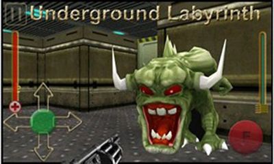 Full version of Android Shooter game apk Underground labyrinth for tablet and phone.