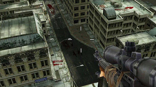 Gameplay of the Zombie sniper 3D shooting game: The killer for Android phone or tablet.
