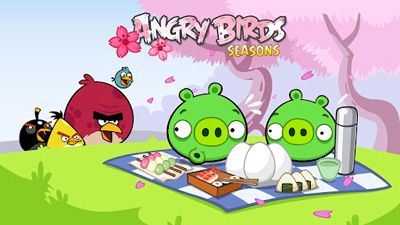 Angry Birds Seasons: Cherry Blossom Festival12 - Android game screenshots.