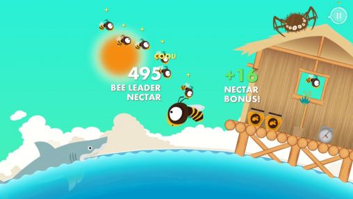 Gameplay of the Bee leader: It's busy time! for Android phone or tablet.