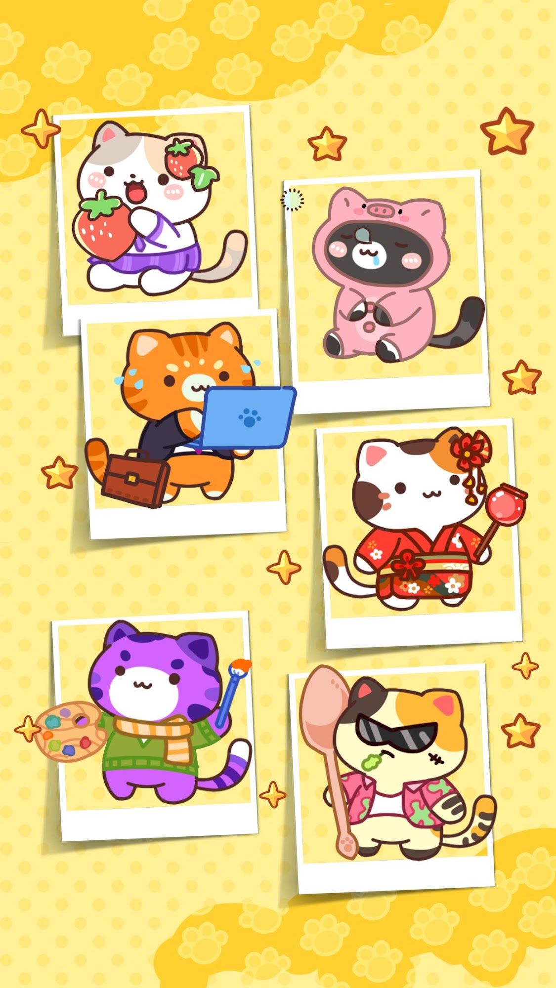 Cat Cooking Bar - Food game - Android game screenshots.