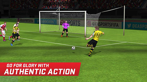 Gameplay of the FIFA mobile: Football for Android phone or tablet.