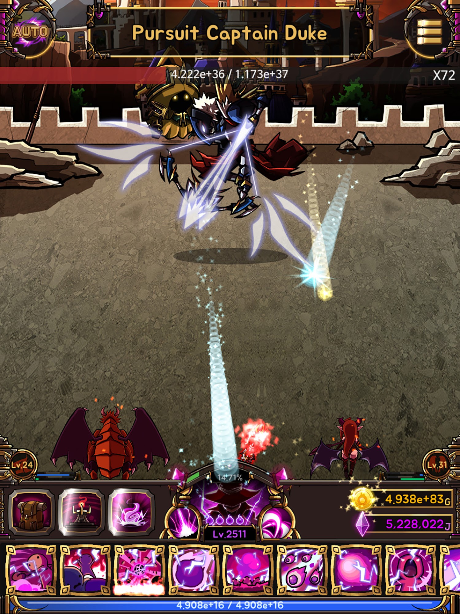 FireWizardRPG - Android game screenshots.