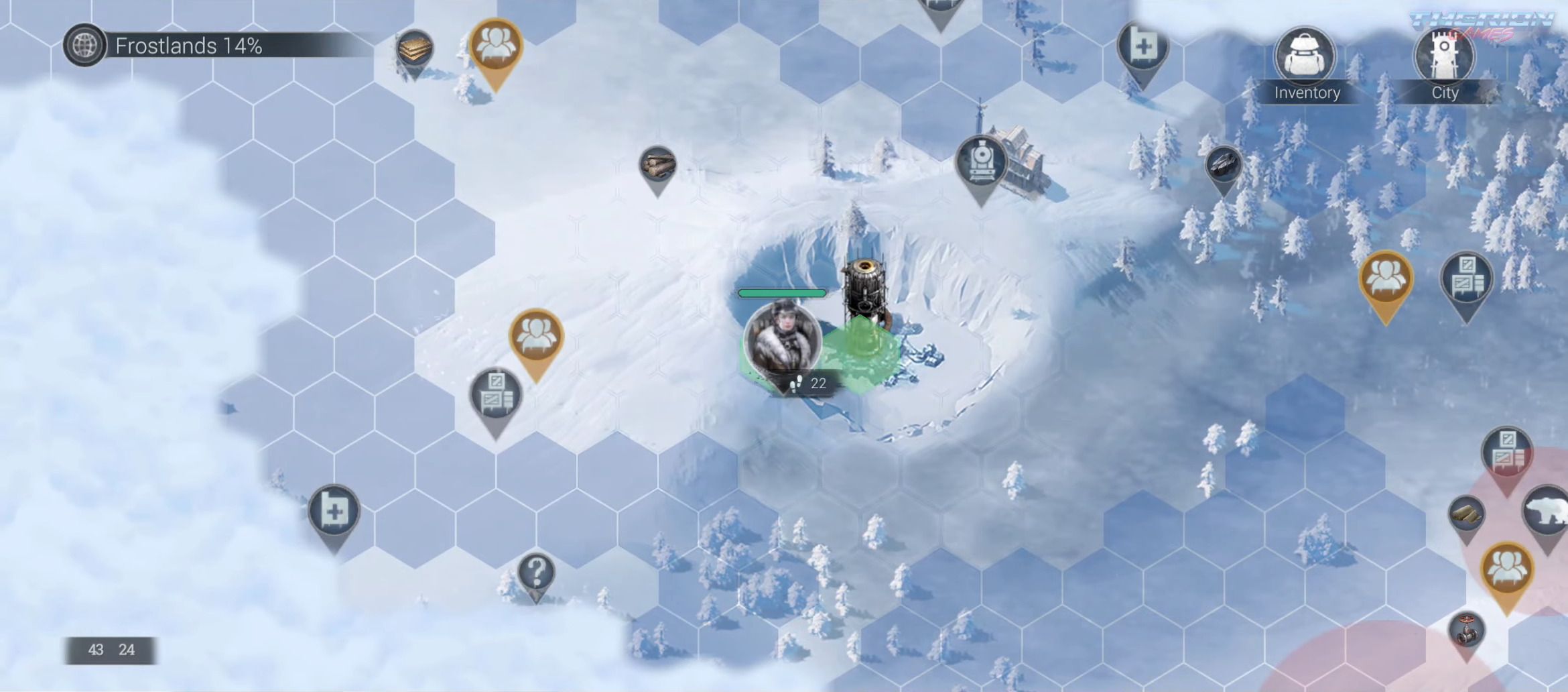 Frostpunk: Beyond the Ice - Android game screenshots.