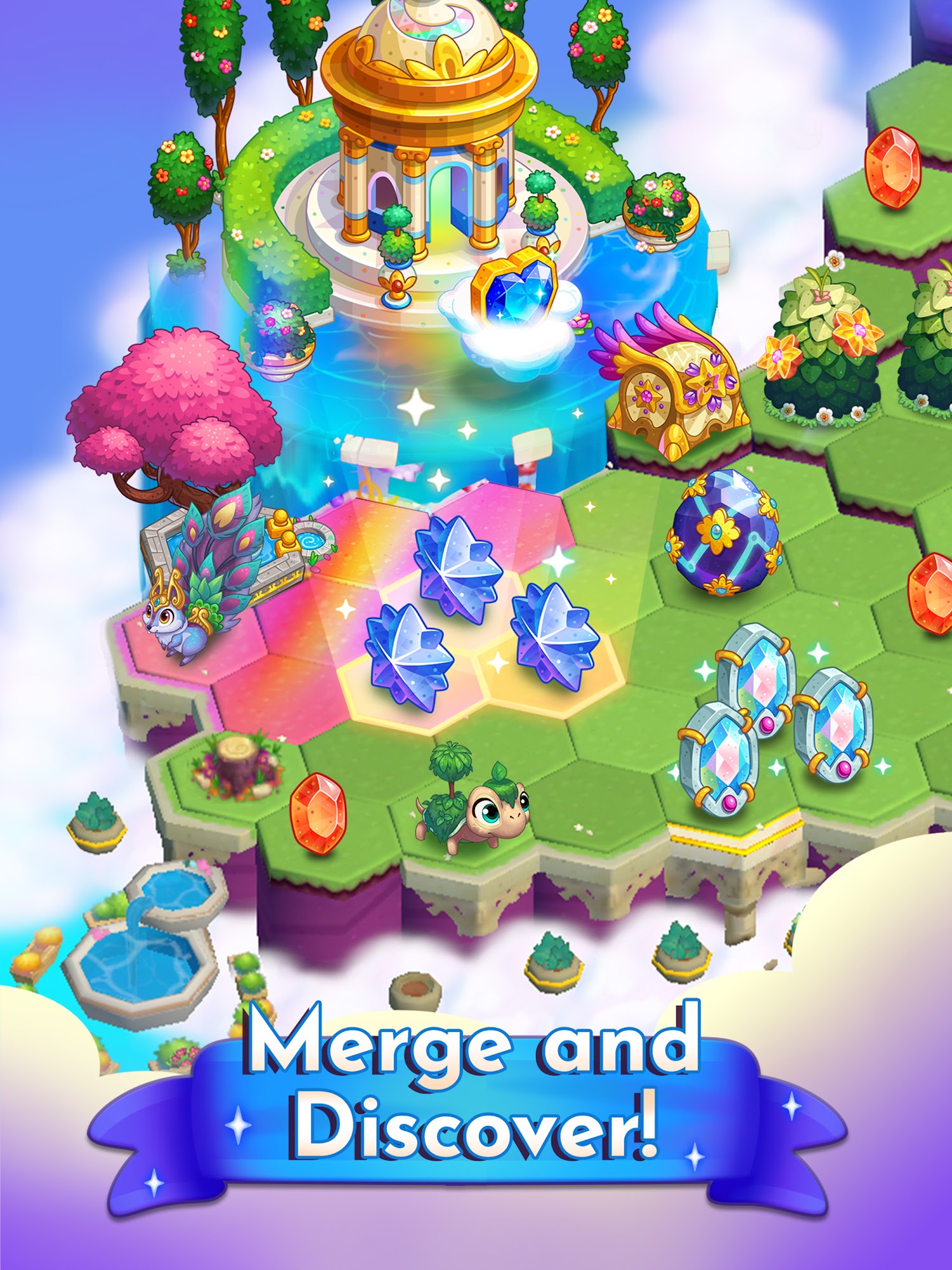 Midas Merge: Gold Match Games - Android game screenshots.