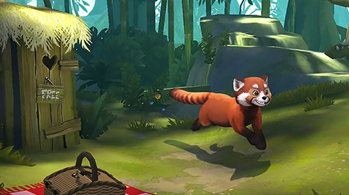 My red panda: Your lovely pet simulation - Android game screenshots.