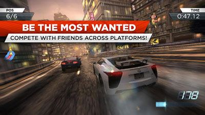 Gameplay of the Need for Speed: Most Wanted v1.3.69 for Android phone or tablet.