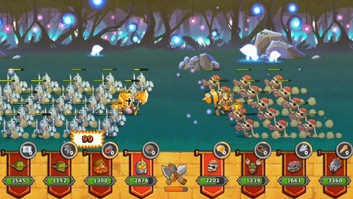 Gameplay of the Rising warriors for Android phone or tablet.
