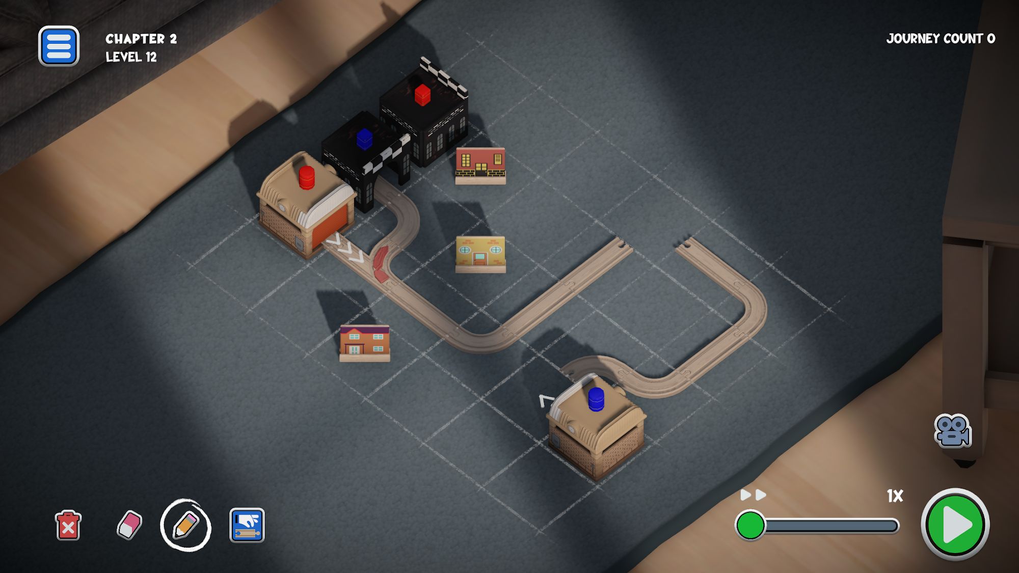 Teeny Tiny Trains - Android game screenshots.