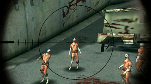Zombie sniper 3D shooting game: The killer - Android game screenshots.