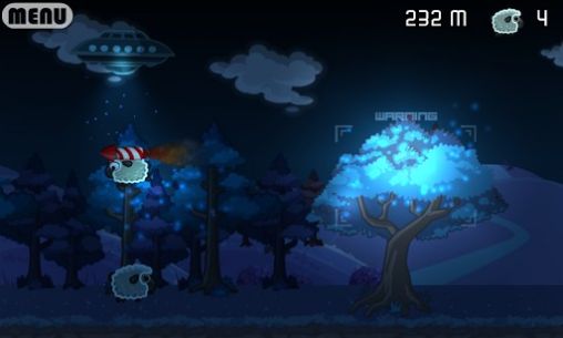 Aliens vs sheep - Android game screenshots.