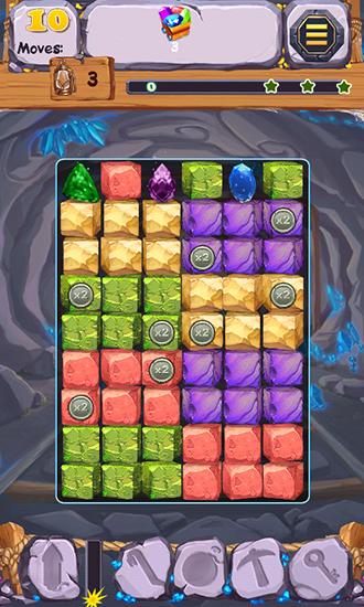 Gem rescue: Save my gold - Android game screenshots.