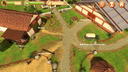 Horse world 3D: My riding horse - Android game screenshots.