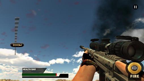 Modern american snipers 3D - Android game screenshots.