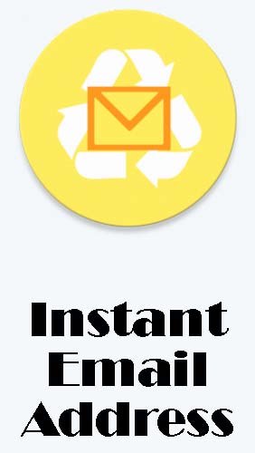 Instant email address - Multipurpose free email screenshot.