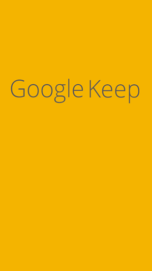Download Google Keep - free Android 4.0 app for phones and tablets.