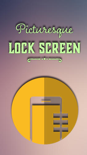 Picturesque lock screen screenshot.