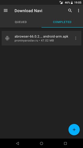 Download Navi - Download manager screenshot.