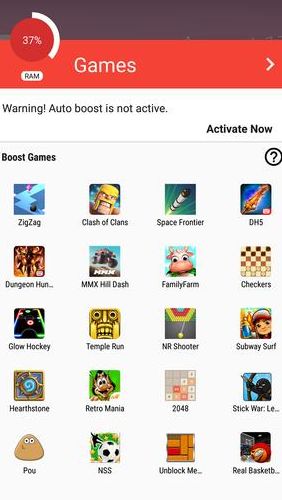 Game booster: Play games daster & smoother screenshot.