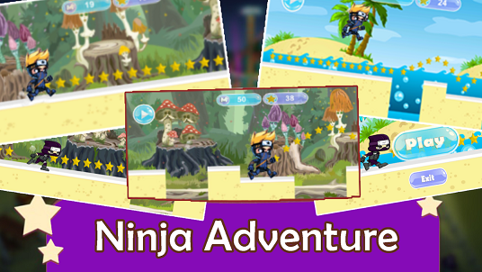 Full version of Android 4.1 apk Ninja cookie Running Adventure for tablet and phone.