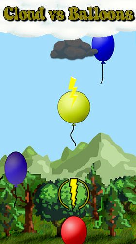 Game Cloud vs. balloons: Light for iPhone free download.