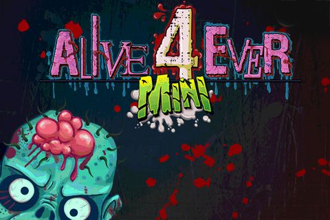 Download Alive forever mini: Zombie party iOS 4.0 game free.