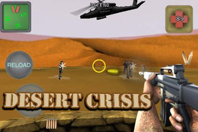 Game Desert Crisis for iPhone free download.