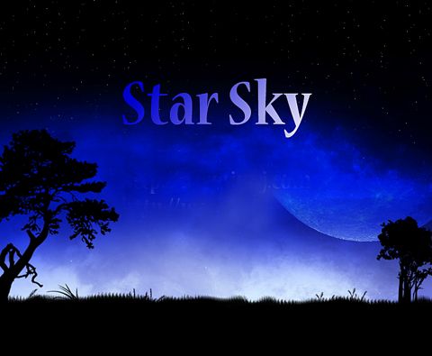 Star sky