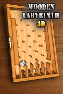Game Wooden Labyrinth 3D for iPhone free download.