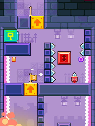 Gameplay screenshots of the Spike City for iPad, iPhone or iPod.