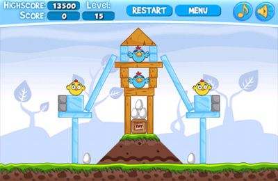 Free Angry Chickens Pro - download for iPhone, iPad and iPod.