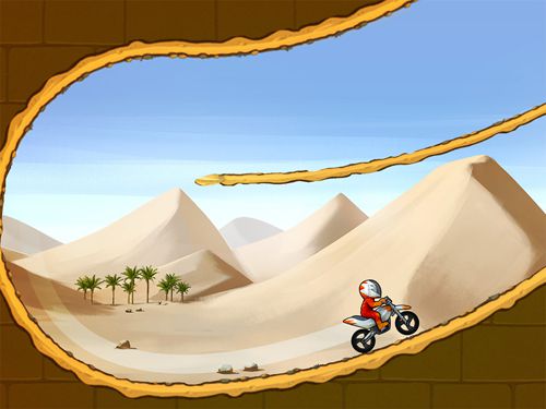 Gameplay screenshots of the Bike race pro for iPad, iPhone or iPod.