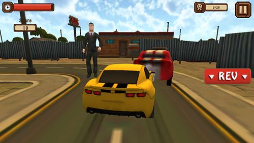 Gameplay screenshots of the Classic car: 3D city smash for iPad, iPhone or iPod.
