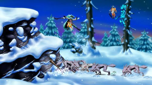 Gameplay screenshots of the Dust: An Elysian tail for iPad, iPhone or iPod.