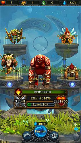 Gameplay screenshots of the Etherlords for iPad, iPhone or iPod.