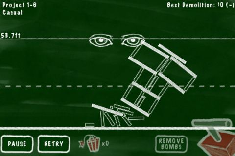 Gameplay screenshots of the Implode XL for iPad, iPhone or iPod.