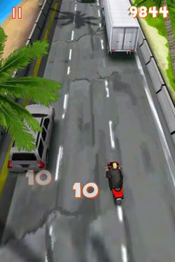 Gameplay screenshots of the Lane Splitter for iPad, iPhone or iPod.