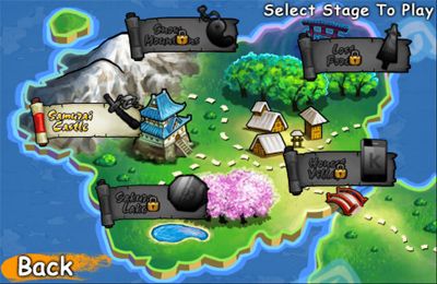 Gameplay screenshots of the Ninja Chicken 3: The Runner for iPad, iPhone or iPod.