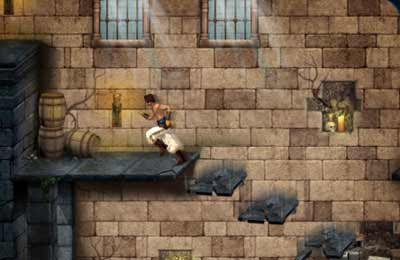 Gameplay screenshots of the Prince of Persia Classic HD for iPad, iPhone or iPod.