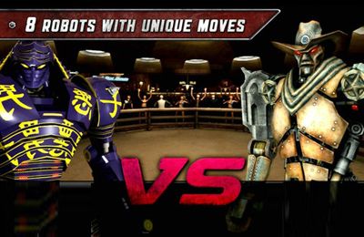 Gameplay screenshots of the Real Steel for iPad, iPhone or iPod.