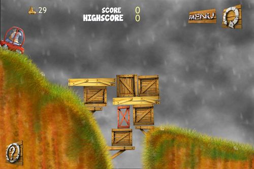 Gameplay screenshots of the Through the cliff for iPad, iPhone or iPod.