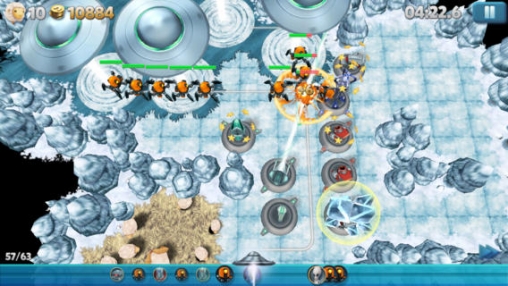 Gameplay screenshots of the Tower madness 2 for iPad, iPhone or iPod.