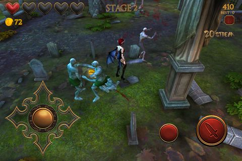 Download app for iOS Zombie goddess: Fantasy apocalypse game. Attack Fight Slash Evil Slayer, ipa full version.