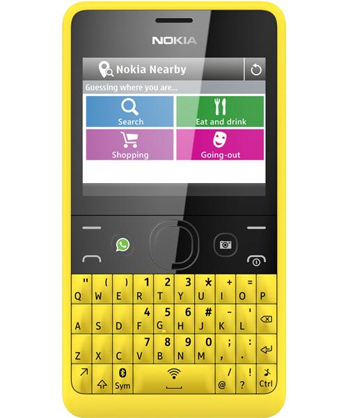 Download free Nokia Asha 210 wallpapers.
