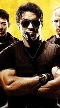 New 1080x1920 mobile wallpapers Cinema, Humans, Actors, Men, The Expendables, Sylvester Stallone, Jason Statham, Jet Li free download.