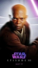 New mobile wallpapers - free download. Cinema, Humans, Actors, Men, Star wars, Samuel Jackson picture and image for mobile phones.