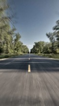 New mobile wallpapers - free download. Landscape, Trees, Roads picture and image for mobile phones.