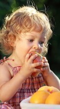 New mobile wallpapers - free download. Children,Food,Fruits,People picture and image for mobile phones.